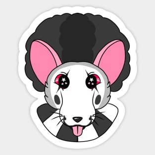 Clown Rat (Dark Gothic) Sticker